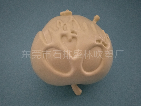 中空吹塑制品加工出来有花纹怎么处理？